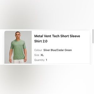 Men’s lululemon metal vent tech tee